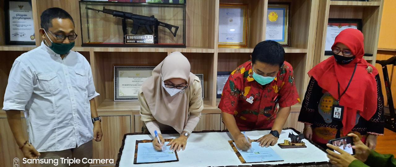 Penanda tanganan Kerja Sama antara Pemda Luwu Utara dengan STIA LAN Makassar